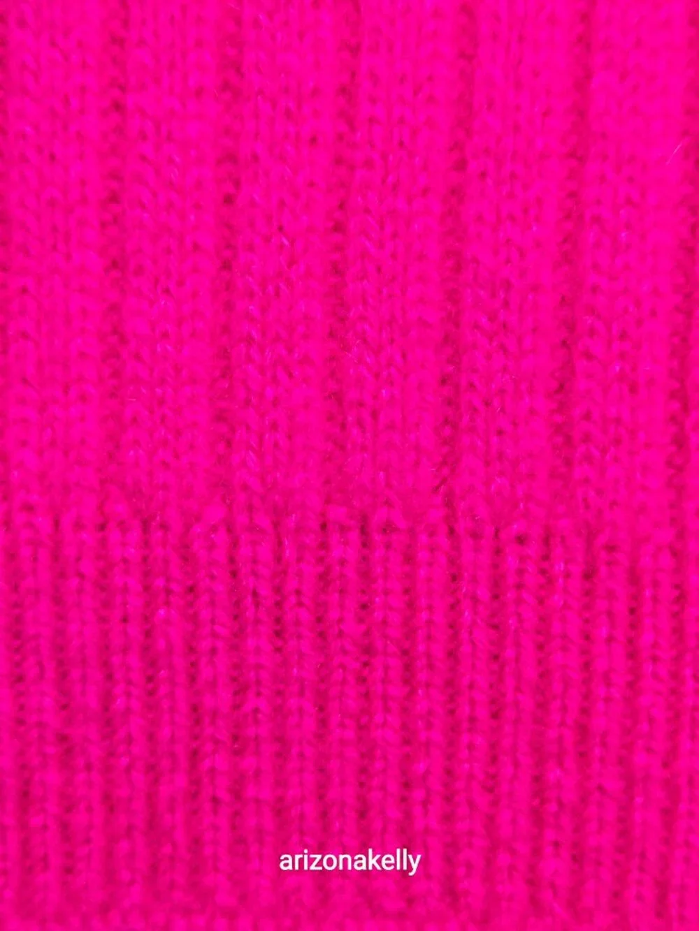 NWOT Talbots Ribbed Cashmere Scarf HOT PINK